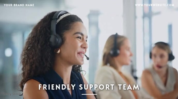 Joyful Support Team Presentation | Zoom Video Template
